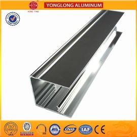 Longitud normal pulida substancial sólido los 6m del perfil de aluminio