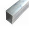 Las muestras libres, óvalo anodizaron los perfiles de aluminio, longitud normal los 6m, rectángulo