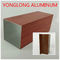 Perfiles de aluminio de los muebles de la alta transparencia para el guardarropa, Thinckness 1,2/1,4